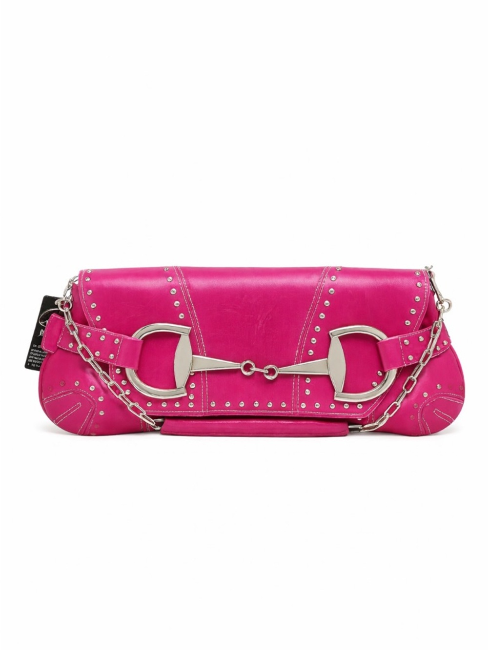 RINA RICH - Magenta Gucci Horse-bit Bag